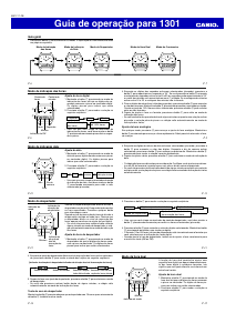 Manual Casio Collection AQ-230A-1DMQYES Relógio de pulso