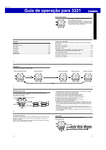 Manual Casio Collection AW-48H-1BVEF Relógio de pulso