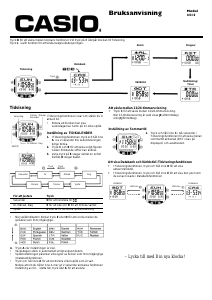 Bruksanvisning Casio Collection DB-36-1AVEF Armbandsur