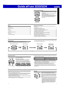 Manuale Casio Collection F-200W-1AEG Orologio da polso