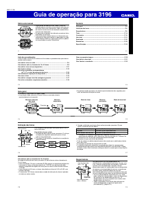 Manual Casio Collection F-201WA-1AEF Relógio de pulso