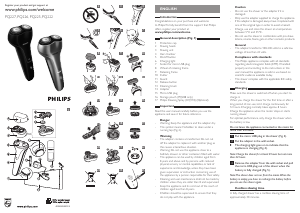 Bedienungsanleitung Philips PQ226 Rasierer