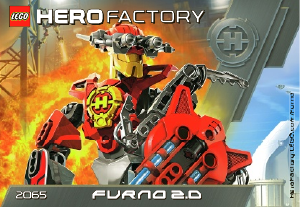 Manual de uso Lego set 2065 Hero Factory Furno 2.0