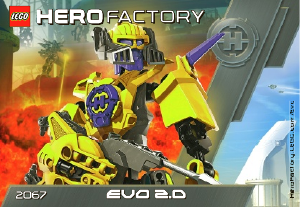 Manuale Lego set 2067 Hero Factory Evo 2.0