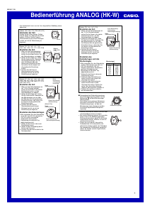 Bedienungsanleitung Casio Collection MW-59-7BVEF Armbanduhr