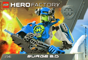 Bruksanvisning Lego set 2141 Hero Factory Surge 2.0