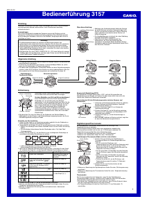 Bedienungsanleitung Casio Collection SGW-100-1VEF Armbanduhr