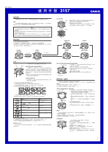 说明书 卡西欧 Collection SGW-100-1VEF 手表