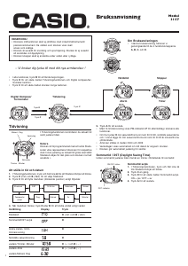 Bruksanvisning Casio Collection SGW-100-1VEF Armbandsur