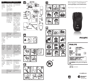 Hướng dẫn sử dụng Philips PQ219 Máy cạo râu