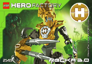 Instrukcja Lego set 2143 Hero Factory Rocka 3.0