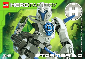 Manual de uso Lego set 2145 Hero Factory Stormer 3.0