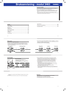 Bruksanvisning Casio Collection TRT-110H-1A2VEF Armbandsur