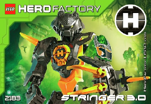 Kullanım kılavuzu Lego set 2183 Hero Factory Stringer 3.0