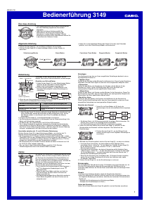 Bedienungsanleitung Casio Collection W-212H-1AVES Armbanduhr