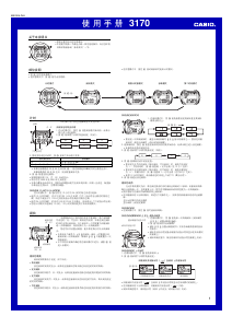 说明书 卡西欧 Collection W-213-1AVES 手表