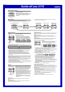 Manuale Casio Collection W-213-1AVES Orologio da polso