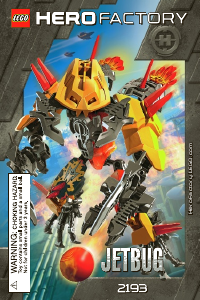 كتيب ليغو set 2193 Hero Factory Jetbug