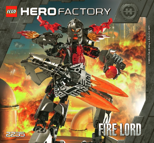 Mode d’emploi Lego set 2235 Hero Factory Fire Lord