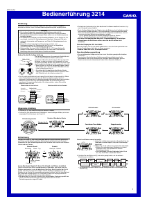 Bedienungsanleitung Casio Collection W-S210H-1AVEF Armbanduhr