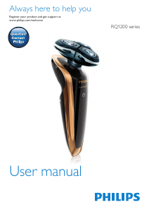 Manual Philips RQ1251 SensoTouch 3D Shaver