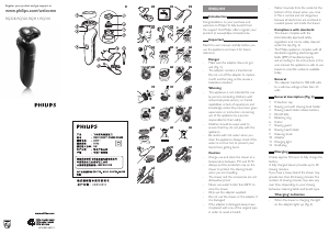 Handleiding Philips RQ310 Scheerapparaat
