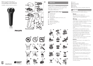 Manual Philips HQ912 Shaver