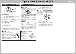 説明書 カシオ Edifice EF-527D-1AVEF 時計