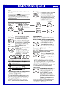 Bedienungsanleitung Casio Edifice EFA-120D-1AVEF Armbanduhr