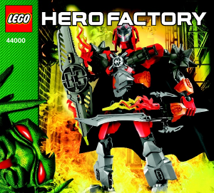 Mode d’emploi Lego set 44000 Hero Factory Furno XL