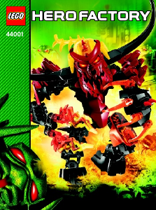 Bruksanvisning Lego set 44001 Hero Factory Pyrox