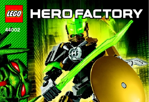 Εγχειρίδιο Lego set 44002 Hero Factory Rocka