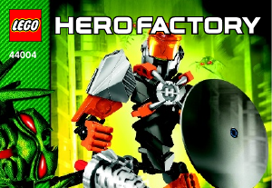 Bruksanvisning Lego set 44004 Hero Factory Bulk