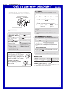 Manual de uso Casio Edifice EFR-564D-1AVUEF Reloj de pulsera