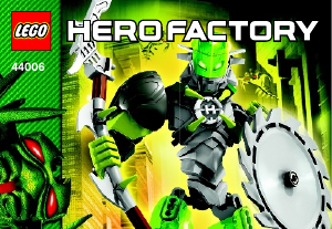 Manual Lego set 44006 Hero Factory Breez