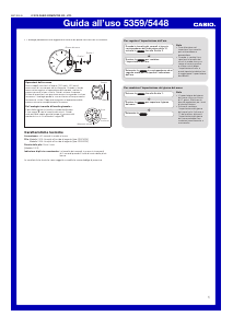 Manuale Casio Edifice EFR-S107D-1AVUEF Orologio da polso