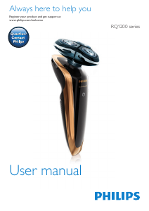 Manual Philips RQ1257 SensoTouch 3D Shaver