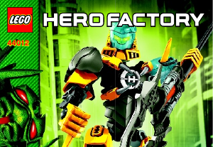 Käyttöohje Lego set 44012 Hero Factory Evo
