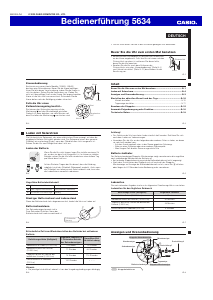Bedienungsanleitung Casio Edifice EFS-S570D-1AUEF Armbanduhr