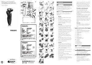 Manual Philips RQ360 Shaver