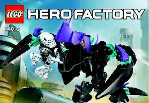 Handleiding Lego set 44016 Hero Factory Jaw beast vs. Stormer