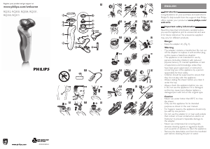 Handleiding Philips RQ338 Scheerapparaat