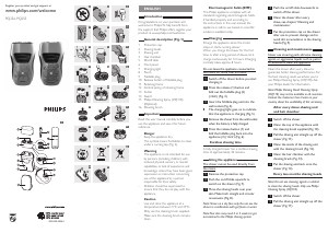 Handleiding Philips PQ256 Scheerapparaat