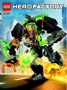 Bedienungsanleitung Lego set 44019 Hero Factory Rocka stealth machine