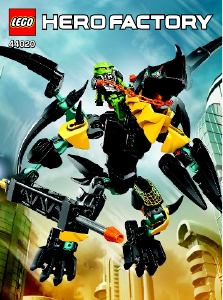 Bedienungsanleitung Lego set 44020 Hero Factory Flyer beast vs. Breeze