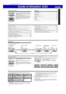 Mode d’emploi Casio G-Shock DW-D5500BB-1ER Montre