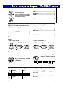 Manual Casio G-Shock G-2900F-1VER Relógio de pulso