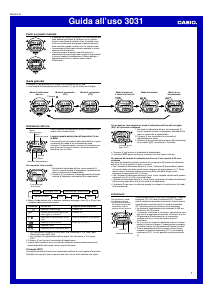 Manuale Casio G-Shock G-9000-1VER Orologio da polso