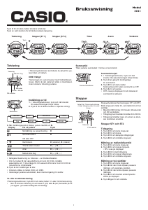 Bruksanvisning Casio G-Shock G-9000-1VER Armbandsur