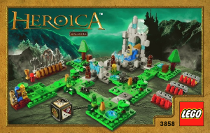 Handleiding Lego set 3858 Heroica Woud van Waldurk